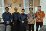 Kunjungan dari BRI Cabang Metro ke Pengadilan Agama Sukadana